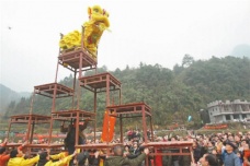 苗族百狮会是怎么来的