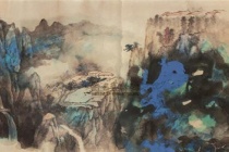 张大千峨嵋金顶图作品鉴赏