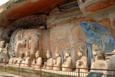 大足南山石刻石像分布和特点