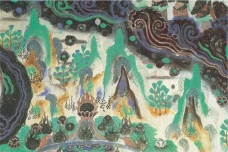 敦煌壁画中山水画有什么特点