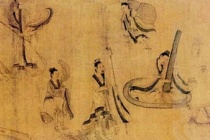 《斫琴图》艺术鉴赏