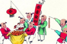 春节的传统民俗