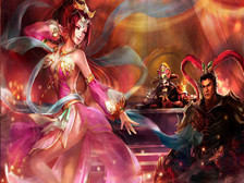 使董卓与吕布争夺的貂蝉