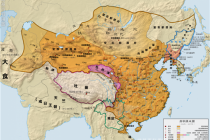 唐朝不同时期的疆域范围