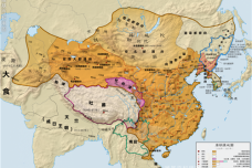 唐朝不同时期的疆域范围