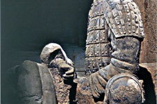 兵马俑遗址考古