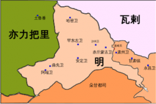 东察合台汗国的疆域