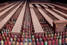 兵马俑原来是彩色的