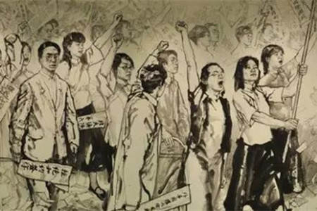 五四运动中的学生代表