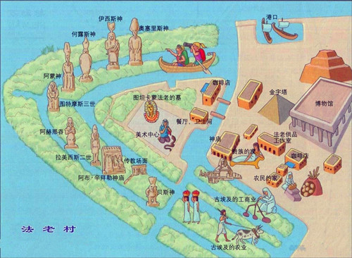 埃及法老村在哪里