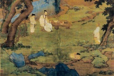 《右军书扇图》的简介