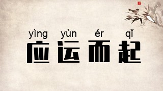 应运而起
