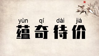 蕴奇待价
