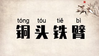 铜头铁臂