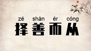 择善而从
