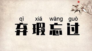 弃瑕忘过