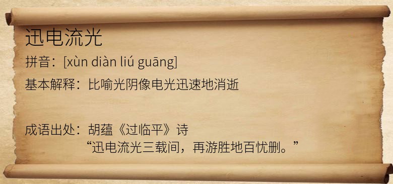 迅电流光