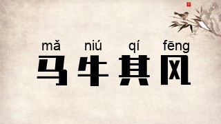 马牛其风