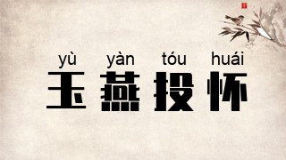玉燕投怀