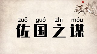 佐国之谋