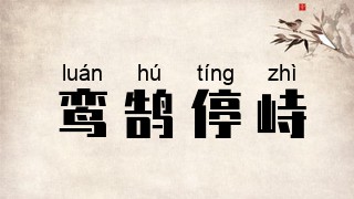 鸾鹄停峙