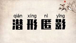 潜形匿影