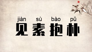 见素抱朴