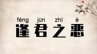 逢君之恶