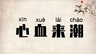心血来潮