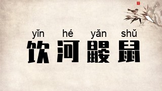 饮河鼹鼠