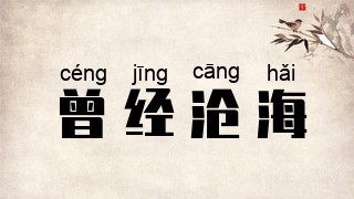 曾经沧海