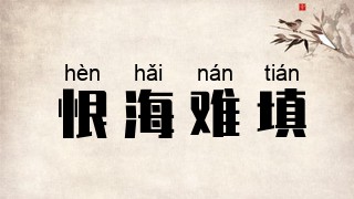 恨海难填
