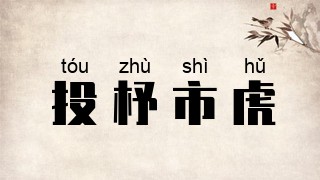 投杼市虎