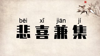 悲喜兼集