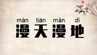 漫天漫地