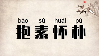 抱素怀朴