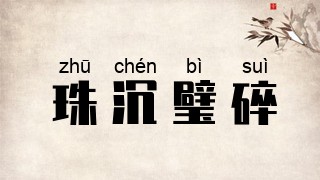 珠沉璧碎
