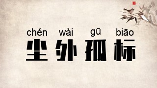 尘外孤标