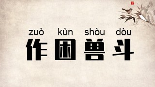 作困兽斗