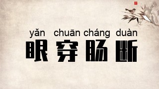眼穿肠断