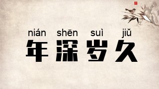 年深岁久