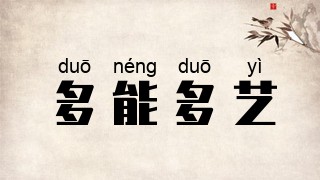 多能多艺