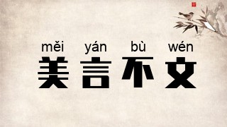 美言不文