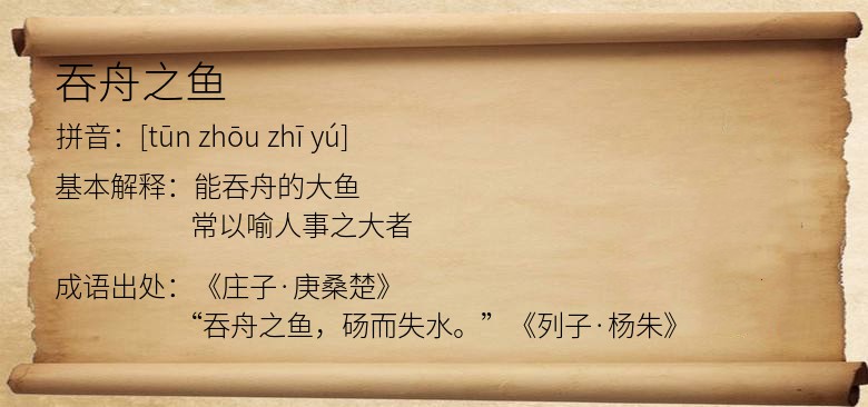 吞舟之鱼