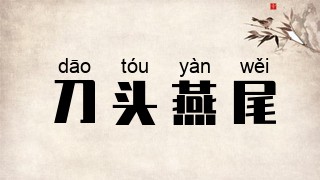 刀头燕尾