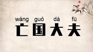 亡国大夫