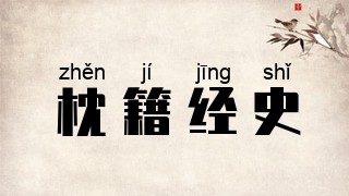 枕籍经史