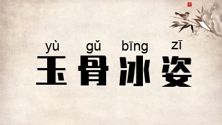 玉骨冰姿