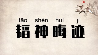 韬神晦迹