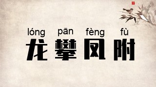 龙攀凤附